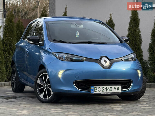 Синий Рено Зое, объемом двигателя 0 л и пробегом 104 тыс. км за 9750 $, фото 1 на Automoto.ua