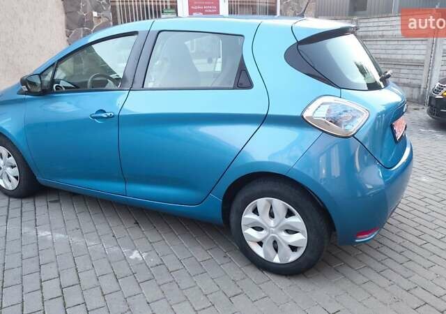 Синій Рено Зое, об'ємом двигуна 0 л та пробігом 82 тис. км за 9300 $, фото 19 на Automoto.ua