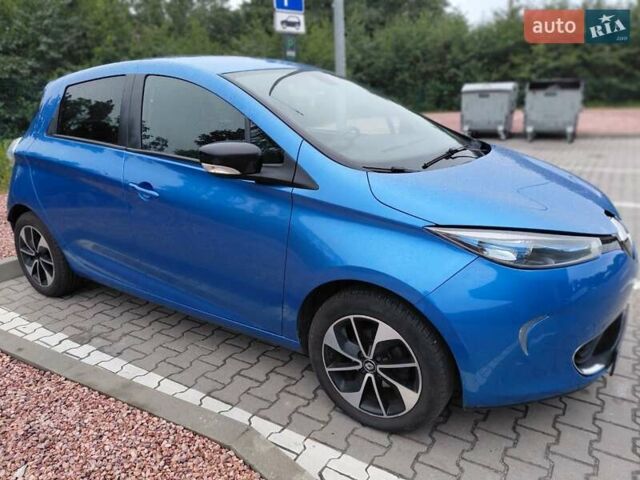 Синий Рено Зое, объемом двигателя 0 л и пробегом 132 тыс. км за 9300 $, фото 8 на Automoto.ua