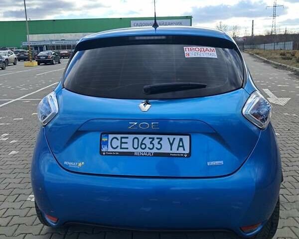 Синий Рено Зое, объемом двигателя 0 л и пробегом 47 тыс. км за 9600 $, фото 9 на Automoto.ua