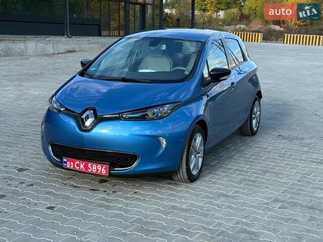 Синій Рено Зое, об'ємом двигуна 0 л та пробігом 68 тис. км за 9700 $, фото 6 на Automoto.ua