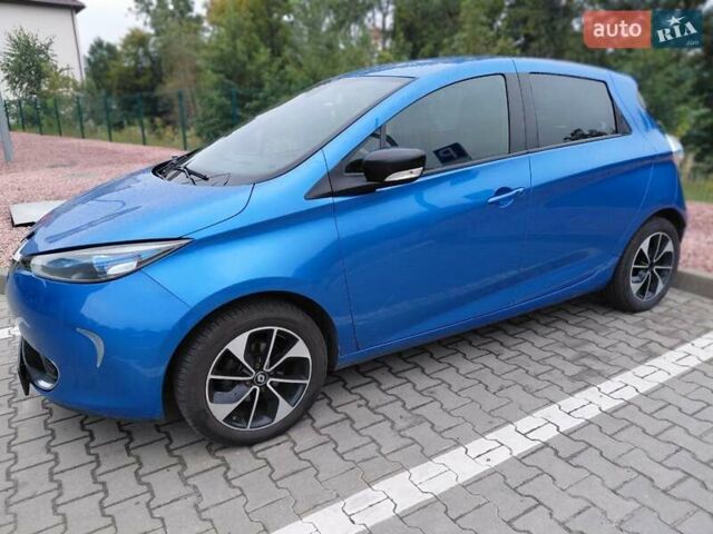 Синий Рено Зое, объемом двигателя 0 л и пробегом 132 тыс. км за 9300 $, фото 7 на Automoto.ua