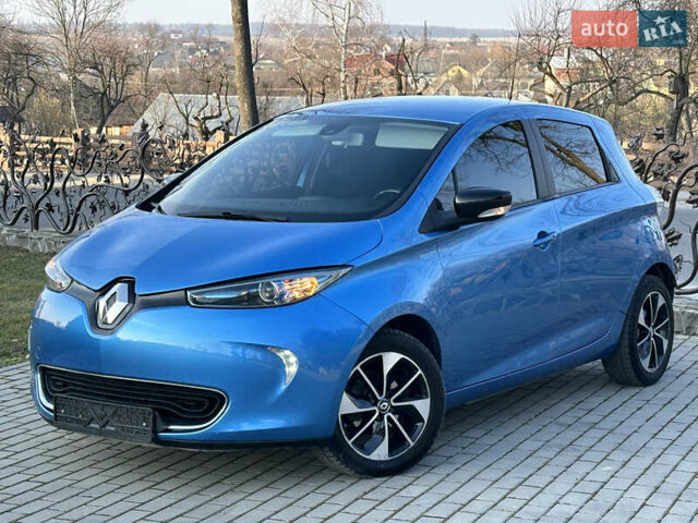 Синий Рено Зое, объемом двигателя 0 л и пробегом 104 тыс. км за 8600 $, фото 12 на Automoto.ua