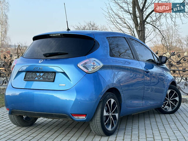 Синий Рено Зое, объемом двигателя 0 л и пробегом 104 тыс. км за 8600 $, фото 18 на Automoto.ua