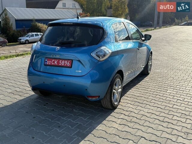 Синій Рено Зое, об'ємом двигуна 0 л та пробігом 68 тис. км за 9700 $, фото 16 на Automoto.ua