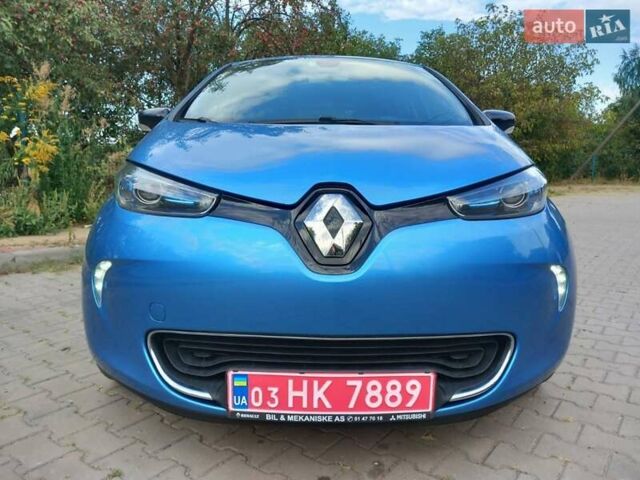 Синий Рено Зое, объемом двигателя 0 л и пробегом 86 тыс. км за 9800 $, фото 1 на Automoto.ua
