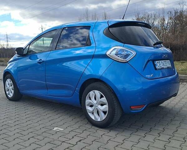 Синий Рено Зое, объемом двигателя 0 л и пробегом 47 тыс. км за 9600 $, фото 11 на Automoto.ua