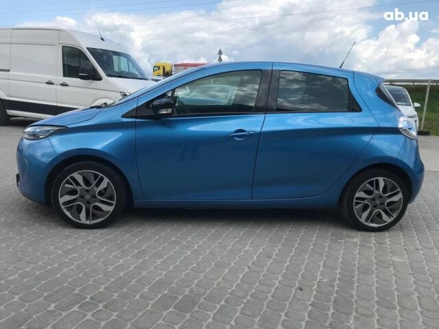 Синий Рено Зое, объемом двигателя 0 л и пробегом 137 тыс. км за 10190 $, фото 10 на Automoto.ua