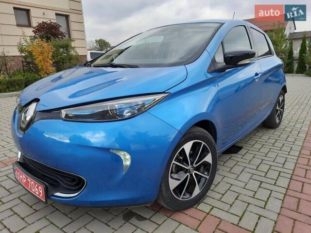 Синий Рено Зое, объемом двигателя 0 л и пробегом 61 тыс. км за 9799 $, фото 38 на Automoto.ua