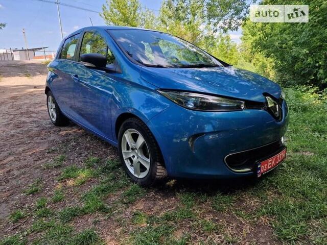 Синій Рено Зое, об'ємом двигуна 0 л та пробігом 90 тис. км за 10600 $, фото 4 на Automoto.ua