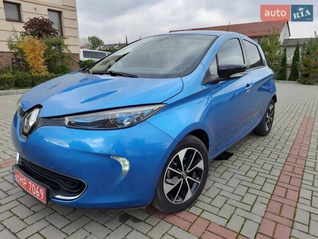 Синий Рено Зое, объемом двигателя 0 л и пробегом 61 тыс. км за 9799 $, фото 39 на Automoto.ua