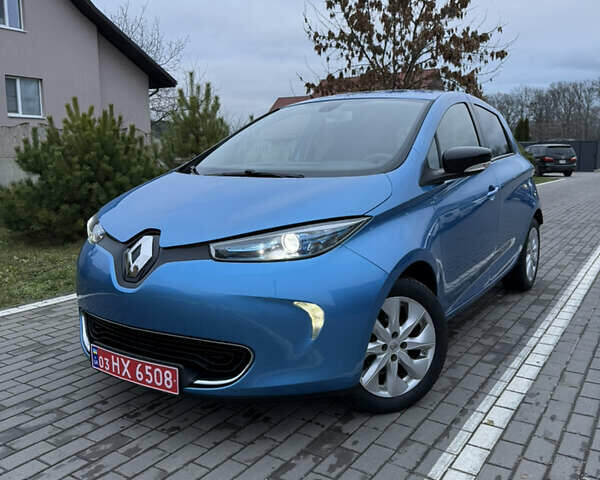 Синій Рено Зое, об'ємом двигуна 0 л та пробігом 205 тис. км за 8450 $, фото 1 на Automoto.ua