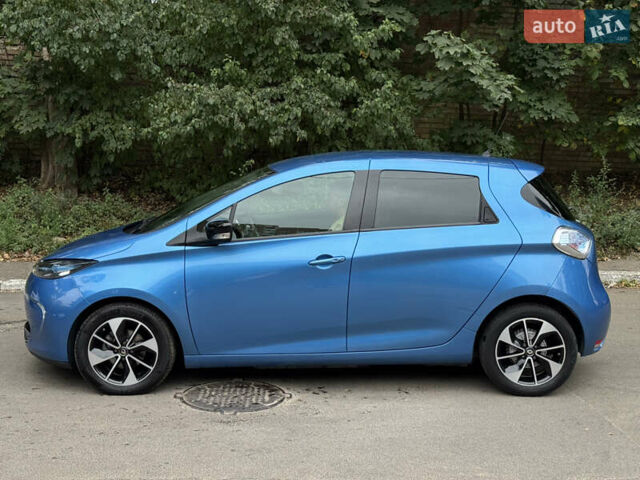Синій Рено Зое, об'ємом двигуна 0 л та пробігом 56 тис. км за 9950 $, фото 3 на Automoto.ua