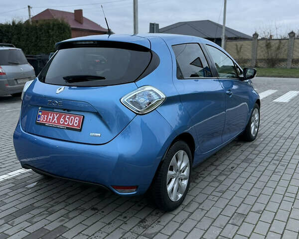 Синій Рено Зое, об'ємом двигуна 0 л та пробігом 205 тис. км за 8450 $, фото 10 на Automoto.ua