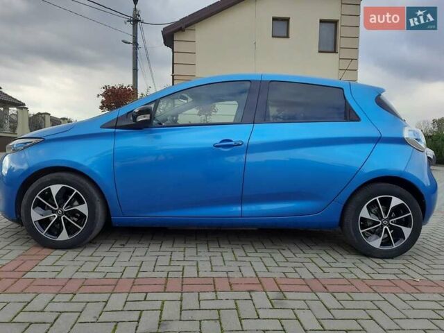 Синий Рено Зое, объемом двигателя 0 л и пробегом 61 тыс. км за 9799 $, фото 7 на Automoto.ua
