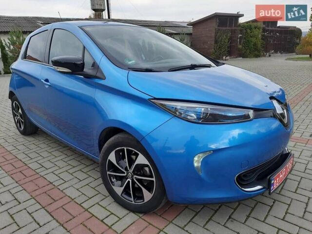 Синий Рено Зое, объемом двигателя 0 л и пробегом 61 тыс. км за 9799 $, фото 36 на Automoto.ua