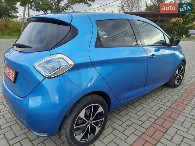 Синий Рено Зое, объемом двигателя 0 л и пробегом 61 тыс. км за 9799 $, фото 15 на Automoto.ua