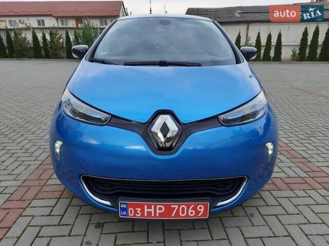 Синий Рено Зое, объемом двигателя 0 л и пробегом 61 тыс. км за 9799 $, фото 21 на Automoto.ua