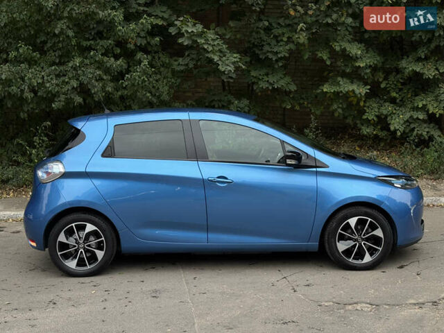 Синій Рено Зое, об'ємом двигуна 0 л та пробігом 56 тис. км за 9950 $, фото 7 на Automoto.ua