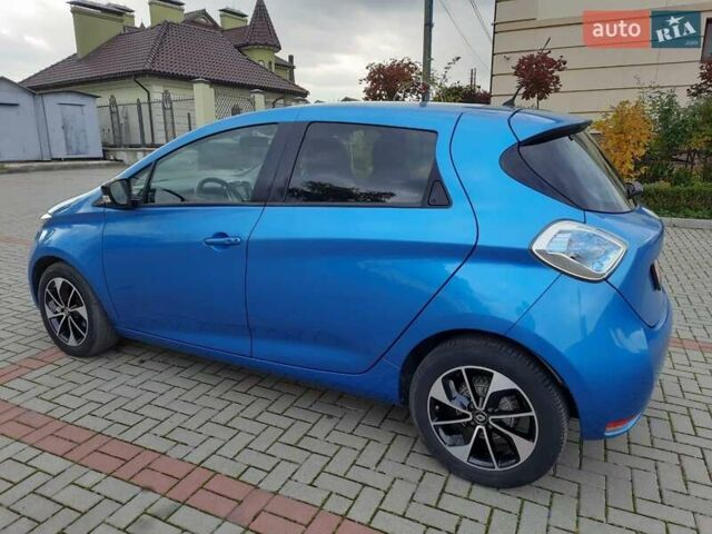 Синий Рено Зое, объемом двигателя 0 л и пробегом 61 тыс. км за 9799 $, фото 9 на Automoto.ua