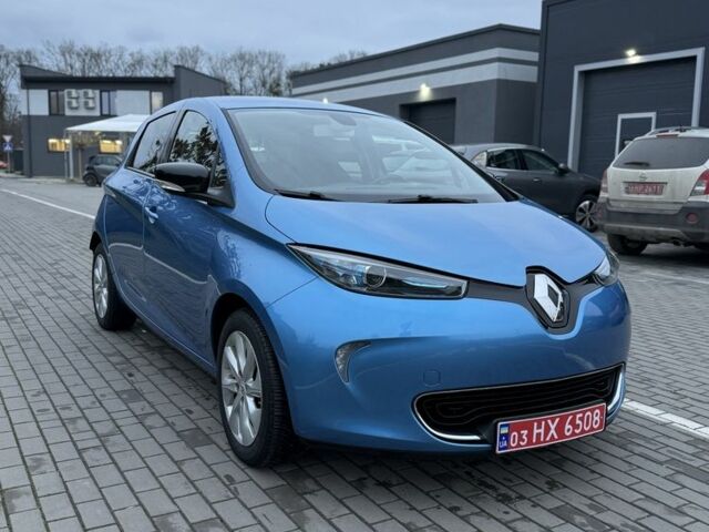 Синий Рено Зое, объемом двигателя 0 л и пробегом 205 тыс. км за 8450 $, фото 7 на Automoto.ua