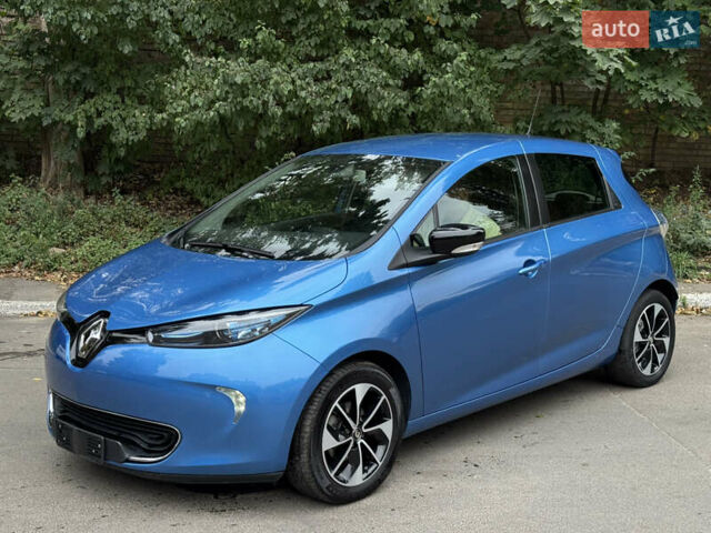 Синій Рено Зое, об'ємом двигуна 0 л та пробігом 56 тис. км за 9950 $, фото 2 на Automoto.ua