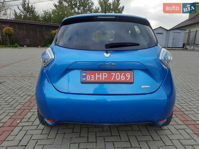 Синий Рено Зое, объемом двигателя 0 л и пробегом 61 тыс. км за 9799 $, фото 13 на Automoto.ua