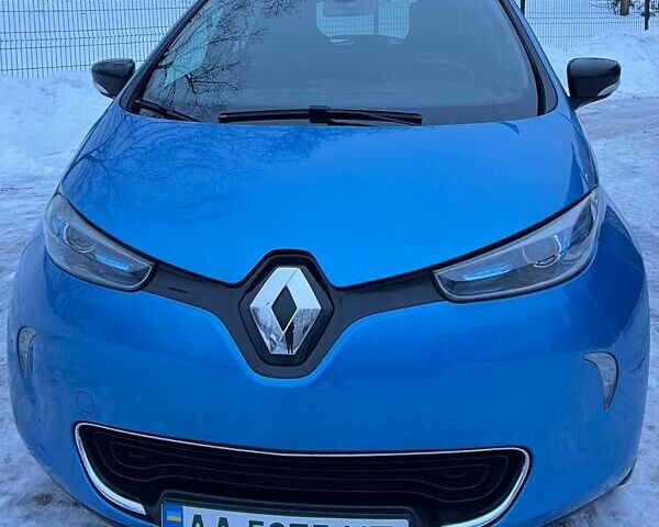 Синий Рено Зое, объемом двигателя 0 л и пробегом 54 тыс. км за 9999 $, фото 1 на Automoto.ua
