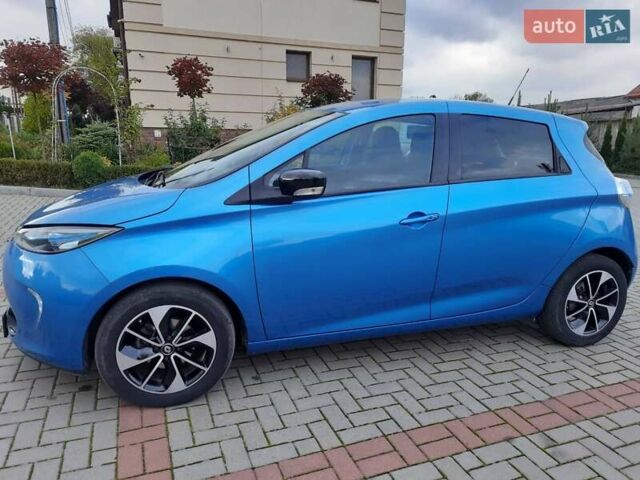 Синий Рено Зое, объемом двигателя 0 л и пробегом 61 тыс. км за 9799 $, фото 6 на Automoto.ua