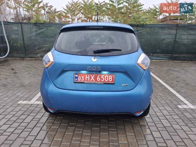 Синій Рено Зое, об'ємом двигуна 0 л та пробігом 205 тис. км за 7900 $, фото 7 на Automoto.ua