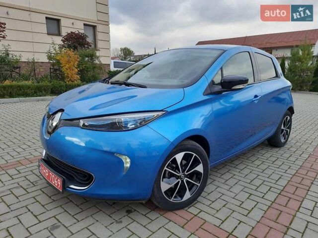 Синий Рено Зое, объемом двигателя 0 л и пробегом 61 тыс. км за 9799 $, фото 5 на Automoto.ua