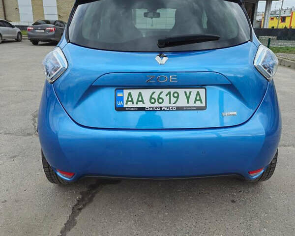 Синий Рено Зое, объемом двигателя 0 л и пробегом 53 тыс. км за 11500 $, фото 21 на Automoto.ua