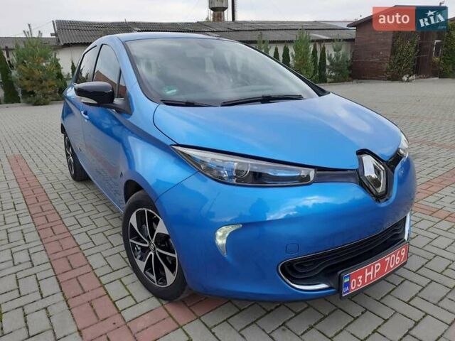 Синий Рено Зое, объемом двигателя 0 л и пробегом 61 тыс. км за 9799 $, фото 37 на Automoto.ua