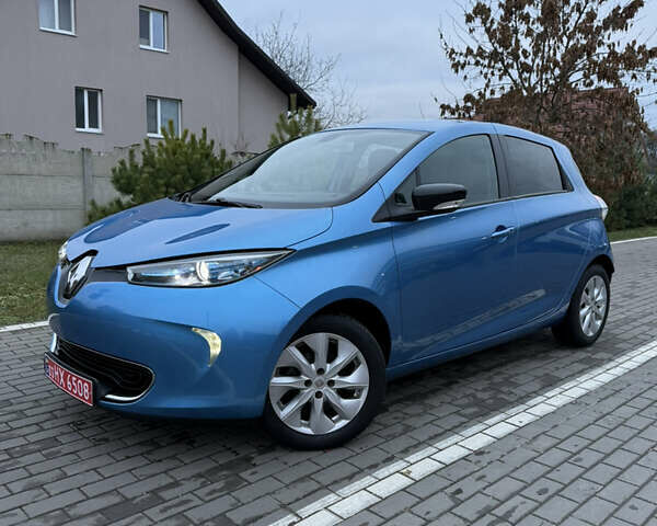 Синій Рено Зое, об'ємом двигуна 0 л та пробігом 205 тис. км за 8450 $, фото 3 на Automoto.ua