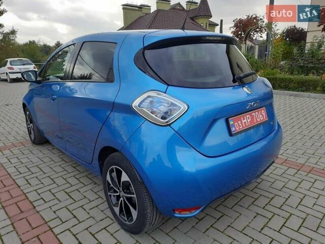 Синий Рено Зое, объемом двигателя 0 л и пробегом 61 тыс. км за 9799 $, фото 11 на Automoto.ua