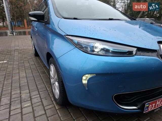 Синій Рено Зое, об'ємом двигуна 0 л та пробігом 205 тис. км за 7900 $, фото 3 на Automoto.ua