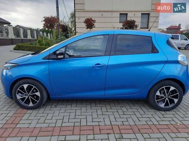 Синий Рено Зое, объемом двигателя 0 л и пробегом 61 тыс. км за 9799 $, фото 8 на Automoto.ua