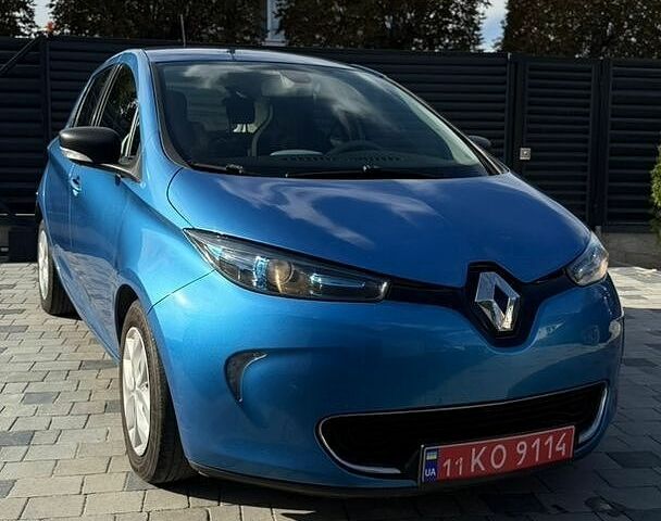 Синій Рено Зое, об'ємом двигуна 0 л та пробігом 110 тис. км за 8900 $, фото 2 на Automoto.ua