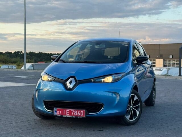 Синій Рено Зое, об'ємом двигуна 0 л та пробігом 120 тис. км за 9892 $, фото 2 на Automoto.ua