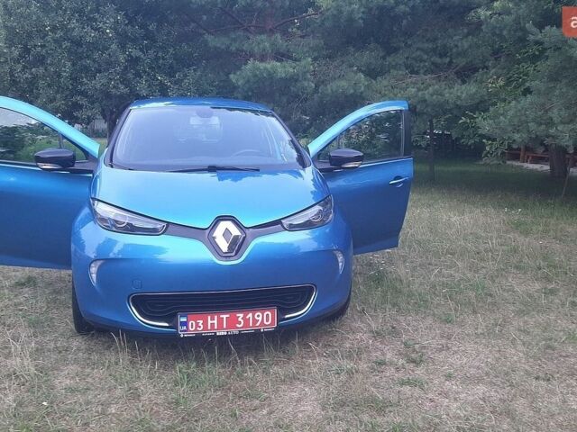 Синий Рено Зое, объемом двигателя 0 л и пробегом 119 тыс. км за 9600 $, фото 17 на Automoto.ua