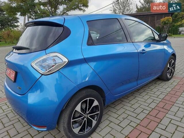 Синий Рено Зое, объемом двигателя 0 л и пробегом 61 тыс. км за 9799 $, фото 35 на Automoto.ua