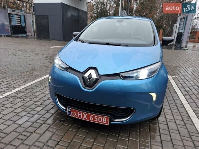 Синій Рено Зое, об'ємом двигуна 0 л та пробігом 205 тис. км за 7900 $, фото 1 на Automoto.ua