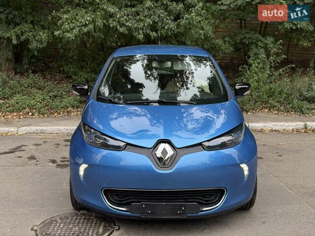 Синій Рено Зое, об'ємом двигуна 0 л та пробігом 56 тис. км за 9950 $, фото 1 на Automoto.ua