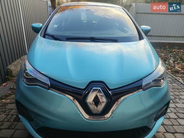 Синий Рено Зое, объемом двигателя 0 л и пробегом 30 тыс. км за 12100 $, фото 3 на Automoto.ua