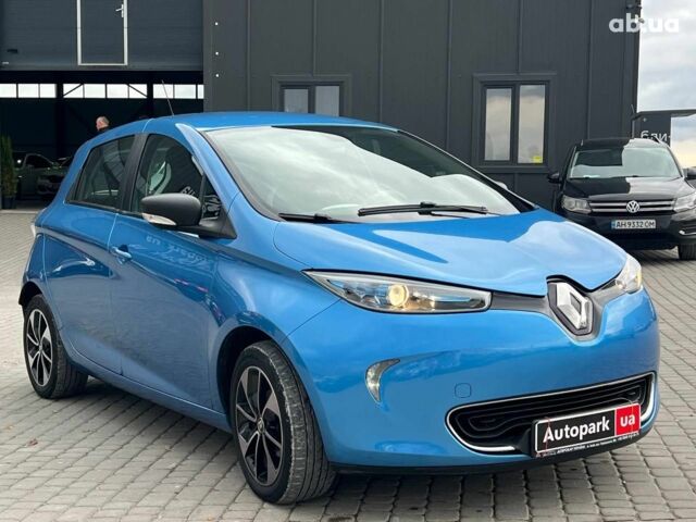 Синий Рено Зое, объемом двигателя 0 л и пробегом 55 тыс. км за 11490 $, фото 2 на Automoto.ua
