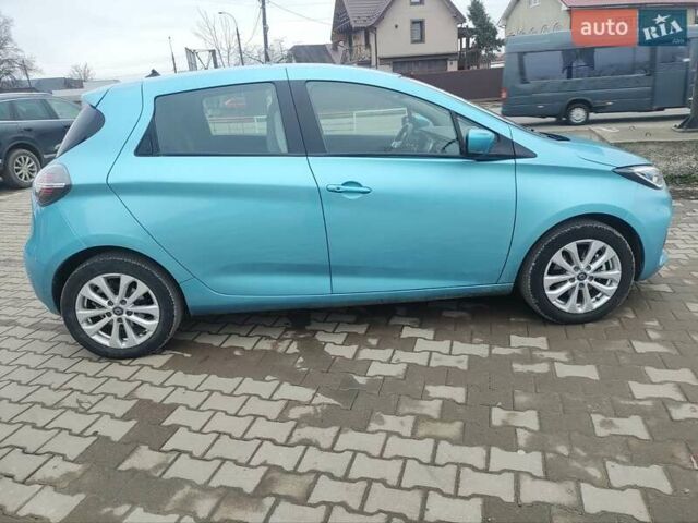 Синий Рено Зое, объемом двигателя 0 л и пробегом 30 тыс. км за 11999 $, фото 3 на Automoto.ua