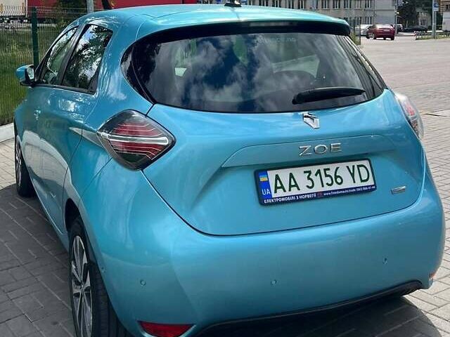 Рено Зое 2019 в Киеве на Automoto.ua Синий Рено Зое, объемом двигателя 0 л и пробегом 104 тыс. км за 12499 $, фото 8 на Automoto.ua