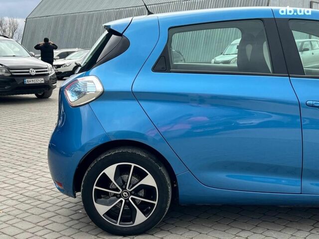 Синий Рено Зое, объемом двигателя 0 л и пробегом 55 тыс. км за 11490 $, фото 9 на Automoto.ua