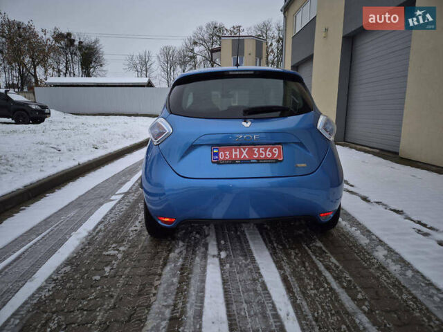 Синий Рено Зое, объемом двигателя 0 л и пробегом 136 тыс. км за 8700 $, фото 6 на Automoto.ua