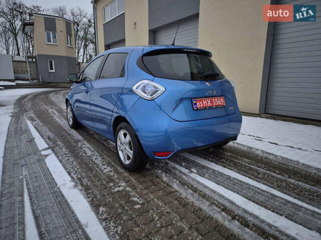 Синий Рено Зое, объемом двигателя 0 л и пробегом 136 тыс. км за 8700 $, фото 7 на Automoto.ua